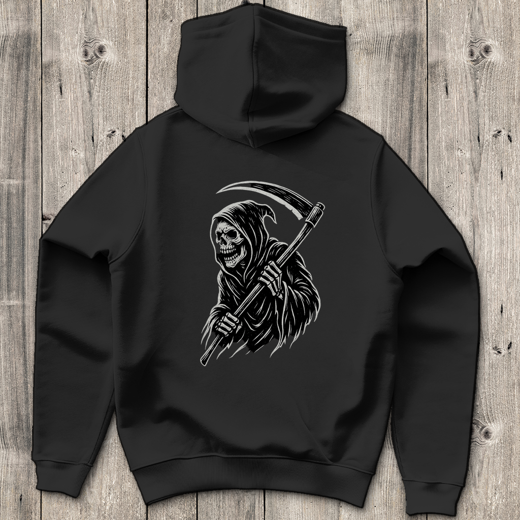 Herren Hoodie Sensenmann