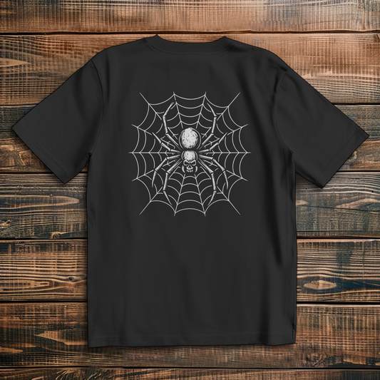 Oversize T-Shirt DNJO Backprint Spider