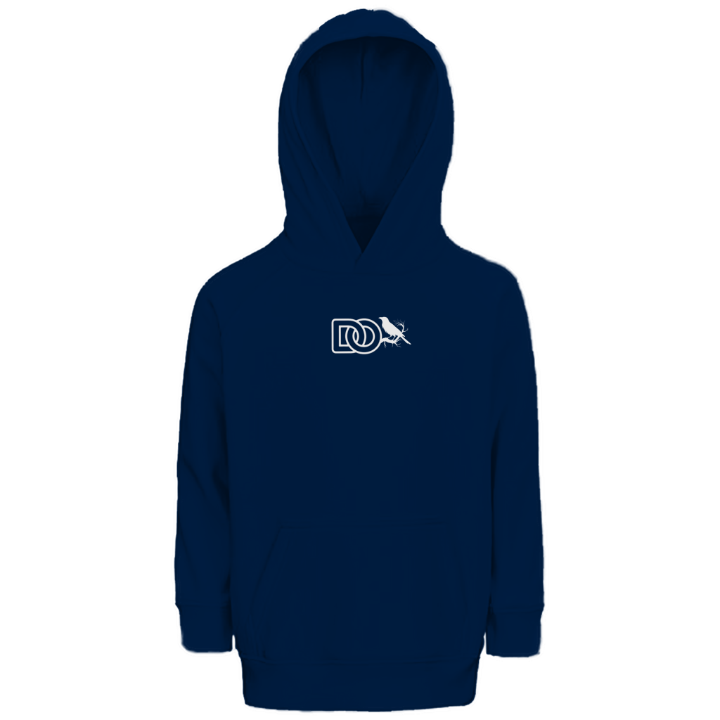 Mädchen Bio Hoodie DNJO Rabe