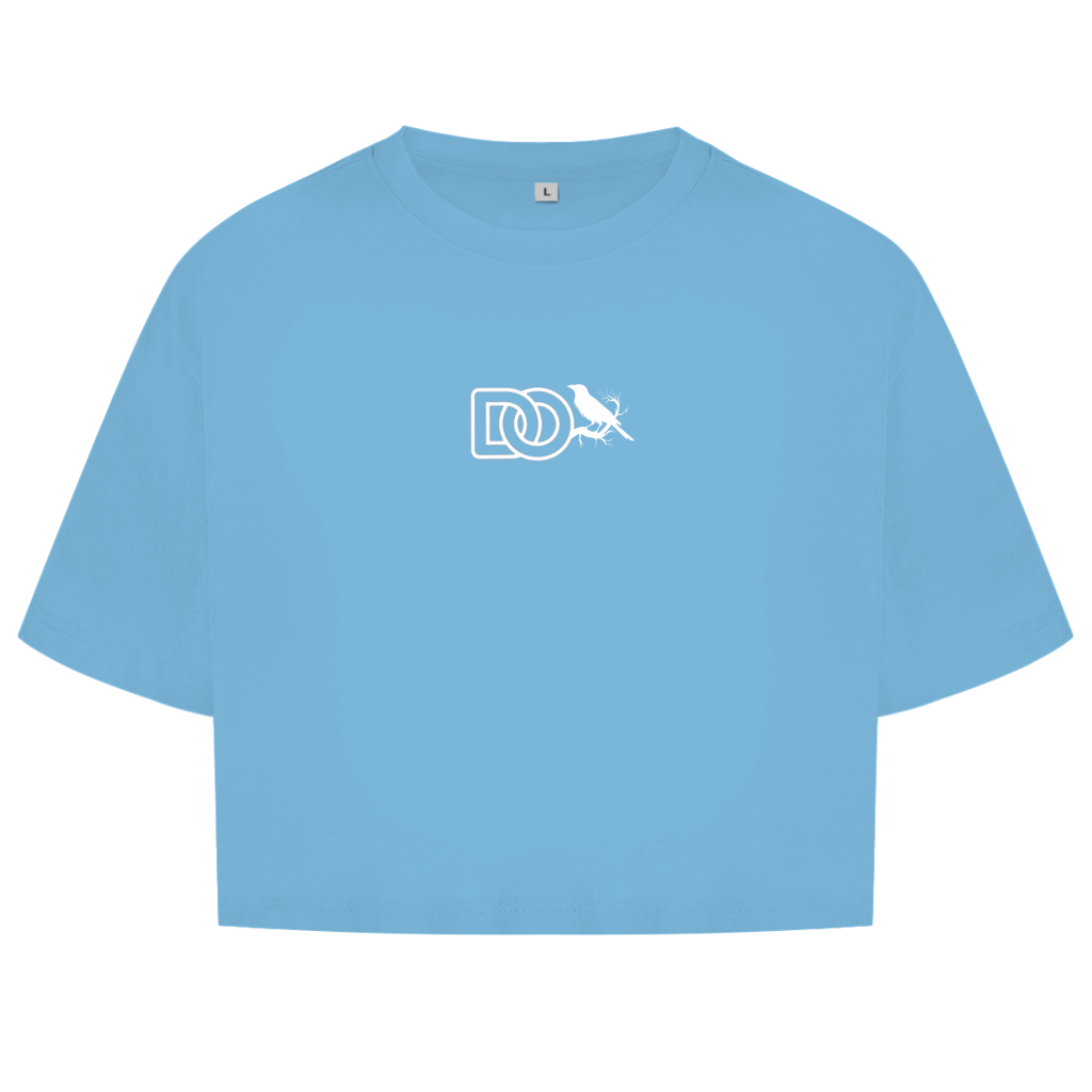Damen Oversize Crop Top DNJO Rabe