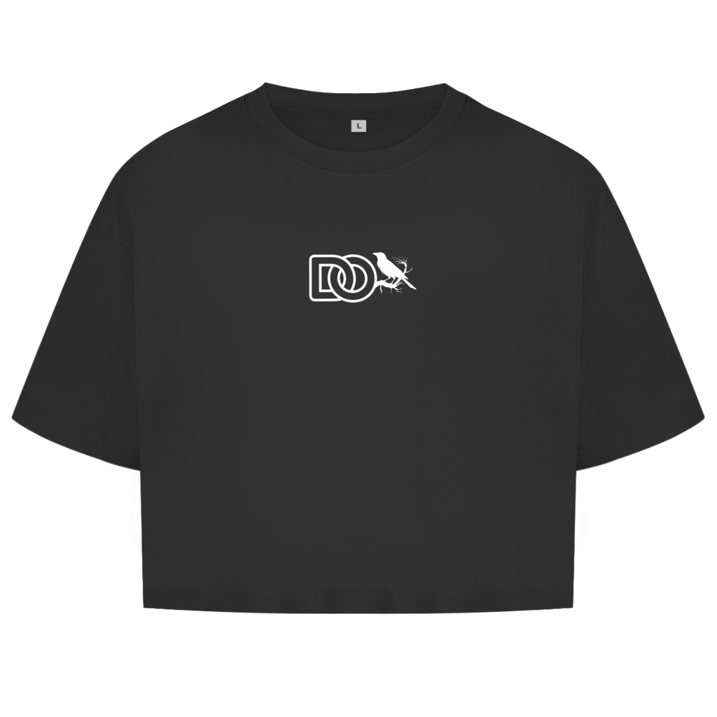 Damen Oversize Crop Top DNJO Rabe
