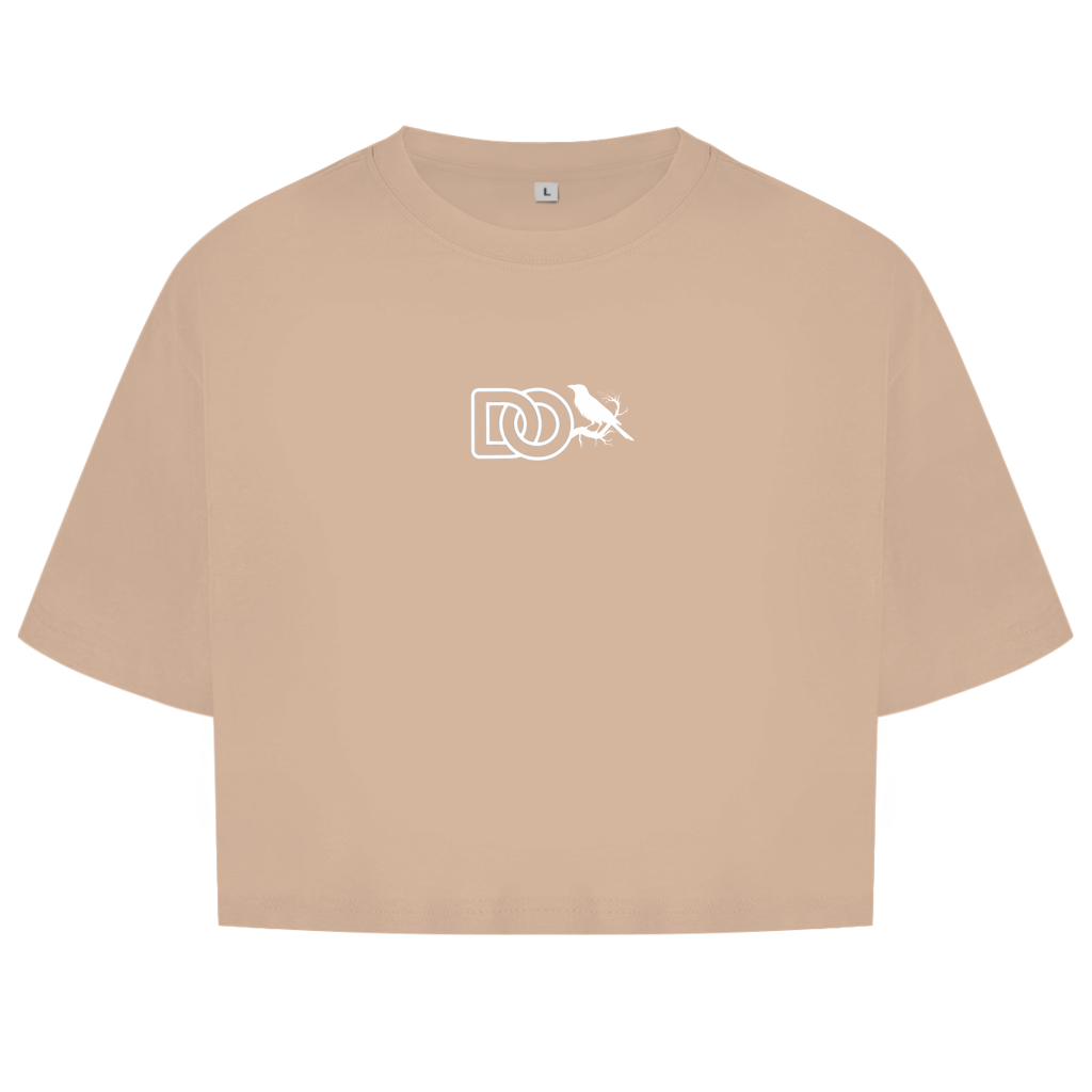 Damen Oversize Crop Top DNJO Rabe
