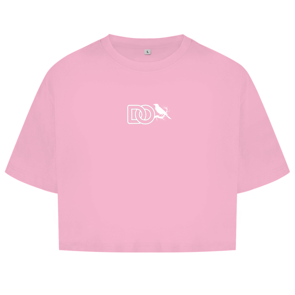 Damen Oversize Crop Top DNJO Rabe