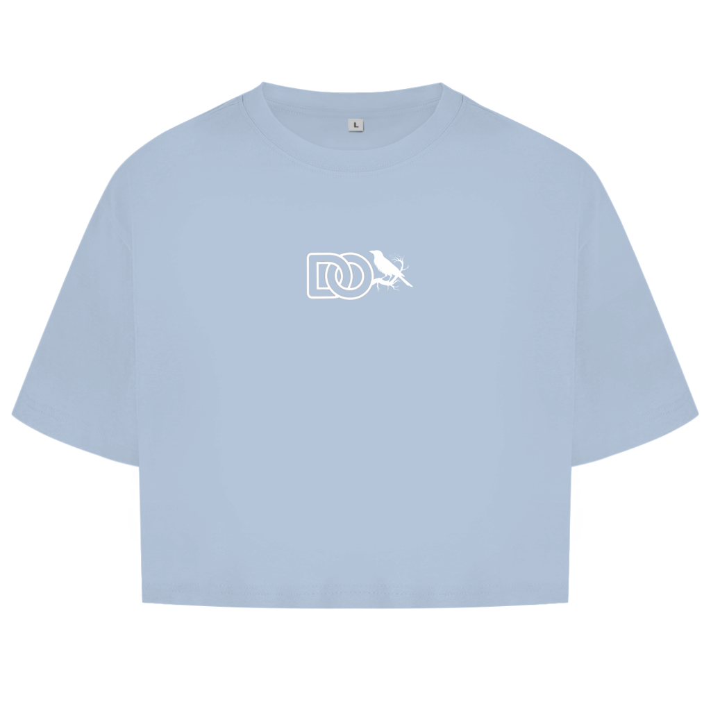 Damen Oversize Crop Top DNJO Rabe