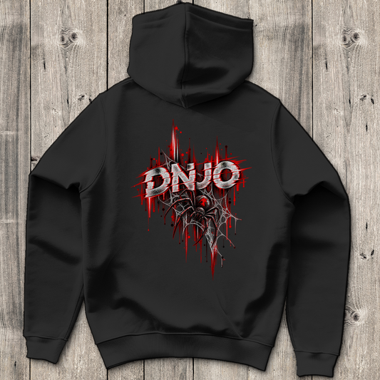 Herren Hoodie Helloween Spinne
